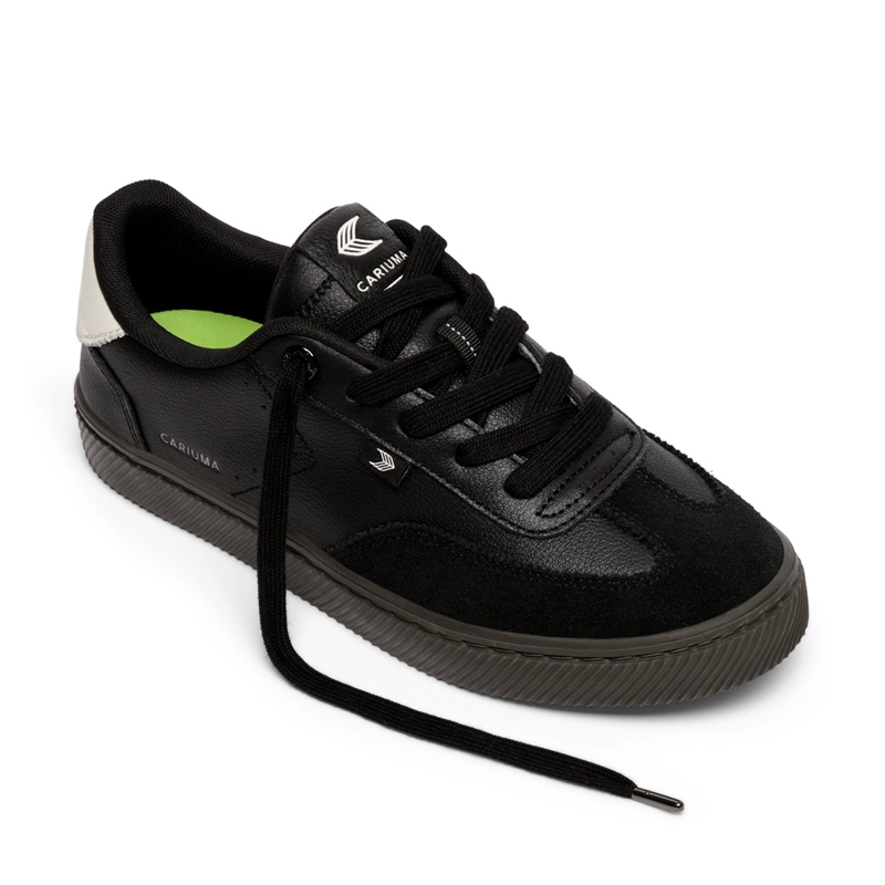 ZAPATILLA CARIUMA MEN TOCA SOFT GRAIN LEATHER TEA BLACK - 2