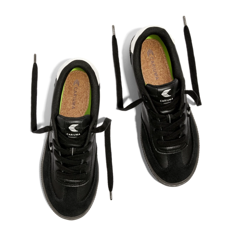 ZAPATILLA CARIUMA MEN TOCA SOFT GRAIN LEATHER TEA BLACK - 3