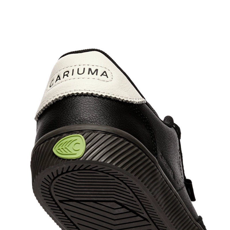 ZAPATILLA CARIUMA MEN TOCA SOFT GRAIN LEATHER TEA BLACK - 4