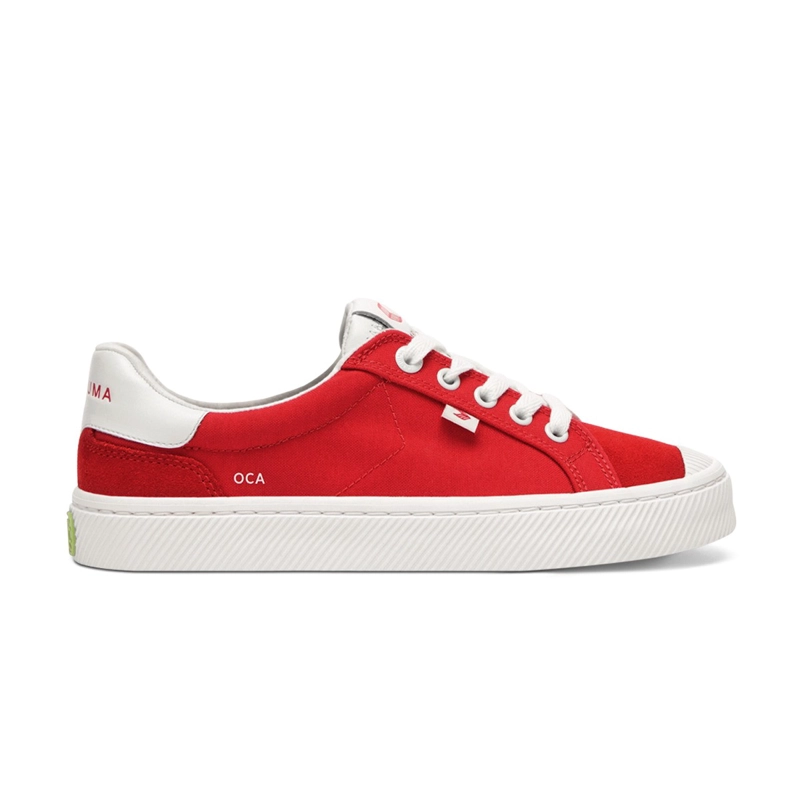 ZAPATILLA CARIUMA UNISEX OCA NYLON SUEDE SCARLET RED - 1
