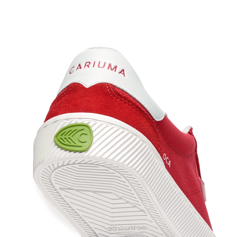 ZAPATILLA CARIUMA UNISEX OCA NYLON SUEDE SCARLET RED - 4