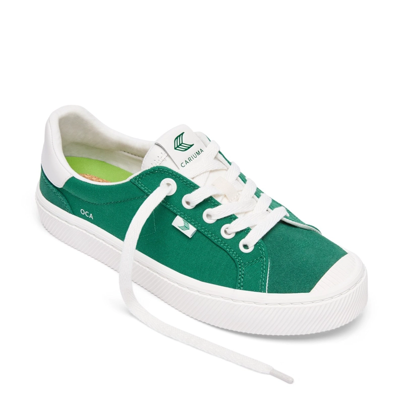 ZAPATILLA CARIUMA WOMEN OCA 2.0 NYLON SUEDE LUSH GREEN - 2