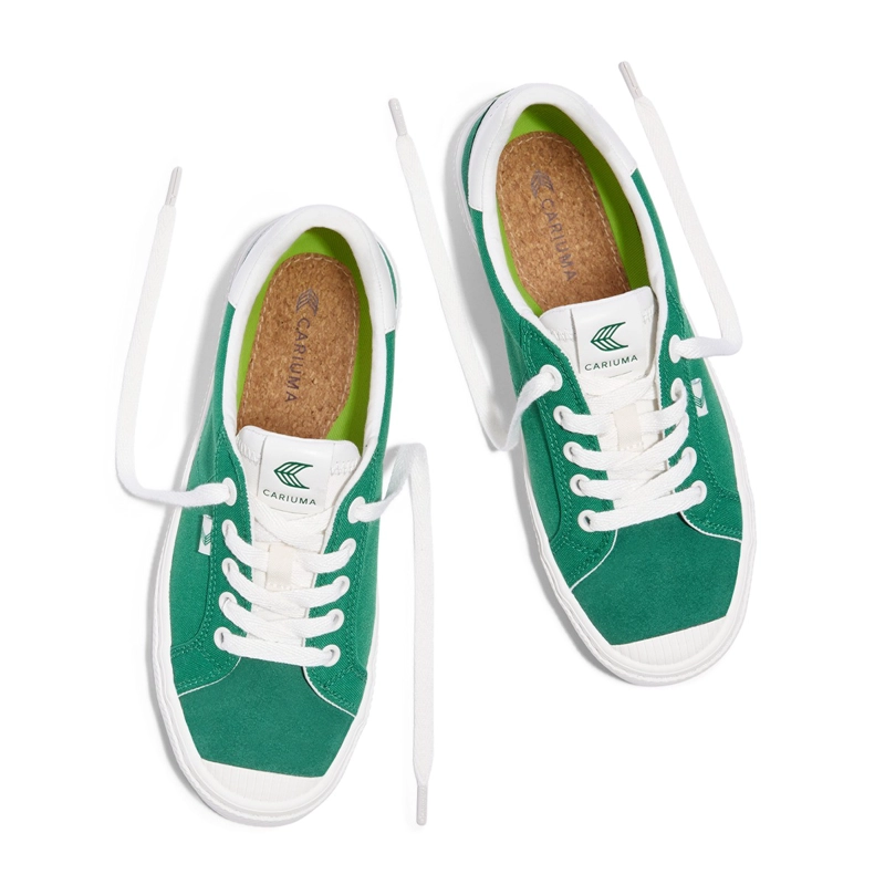 ZAPATILLA CARIUMA WOMEN OCA 2.0 NYLON SUEDE LUSH GREEN - 3