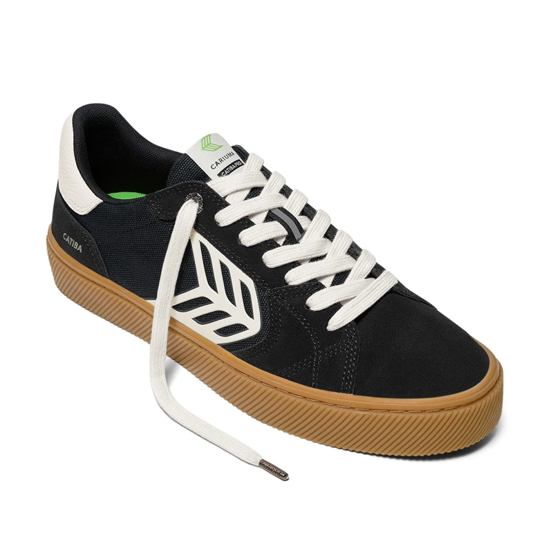 ZAPATILLA CARIUMA MEN CATIBA PRO 2.0 SUEDE BLACK IVORY - 2