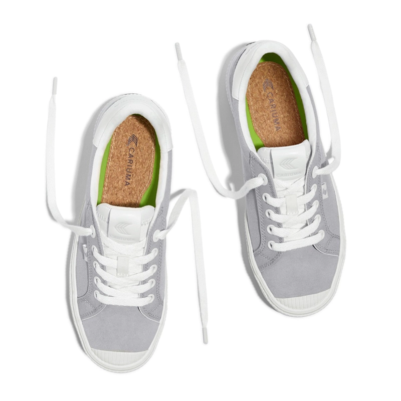 ZAPATILLA CARIUMA UNISEX OCA NYLON SUEDE LIGHT GREY - 3