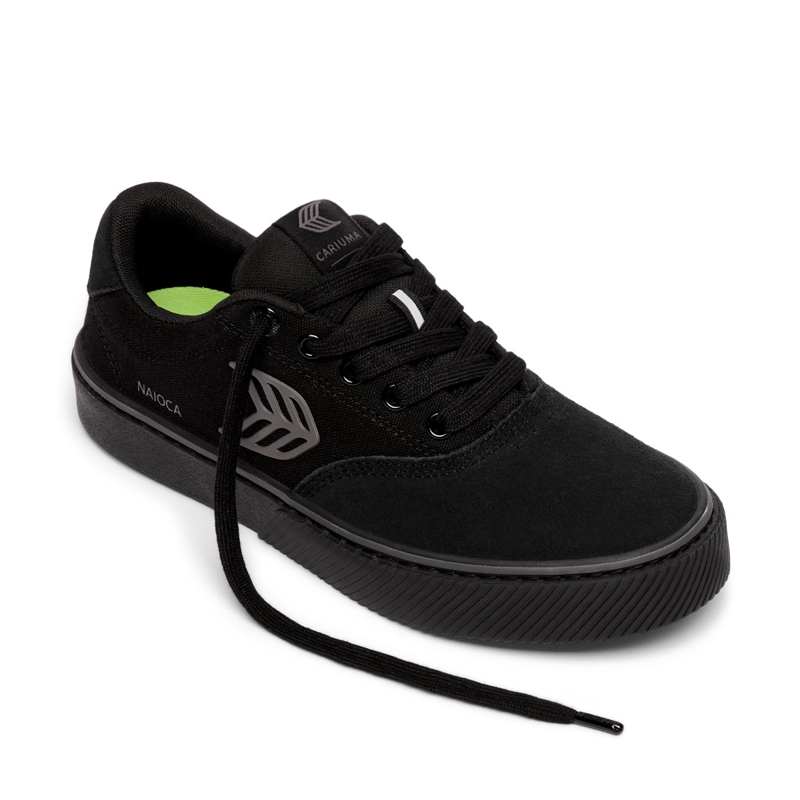 ZAPATILLA CARIUMA MEN NAIOCA PRO SUEDE STRIPE BLACK - 2