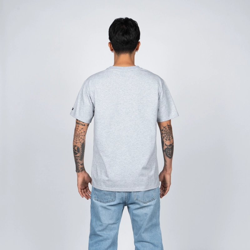 POLERA WHATUP CLASSIC ICON GREY WHITE - 2
