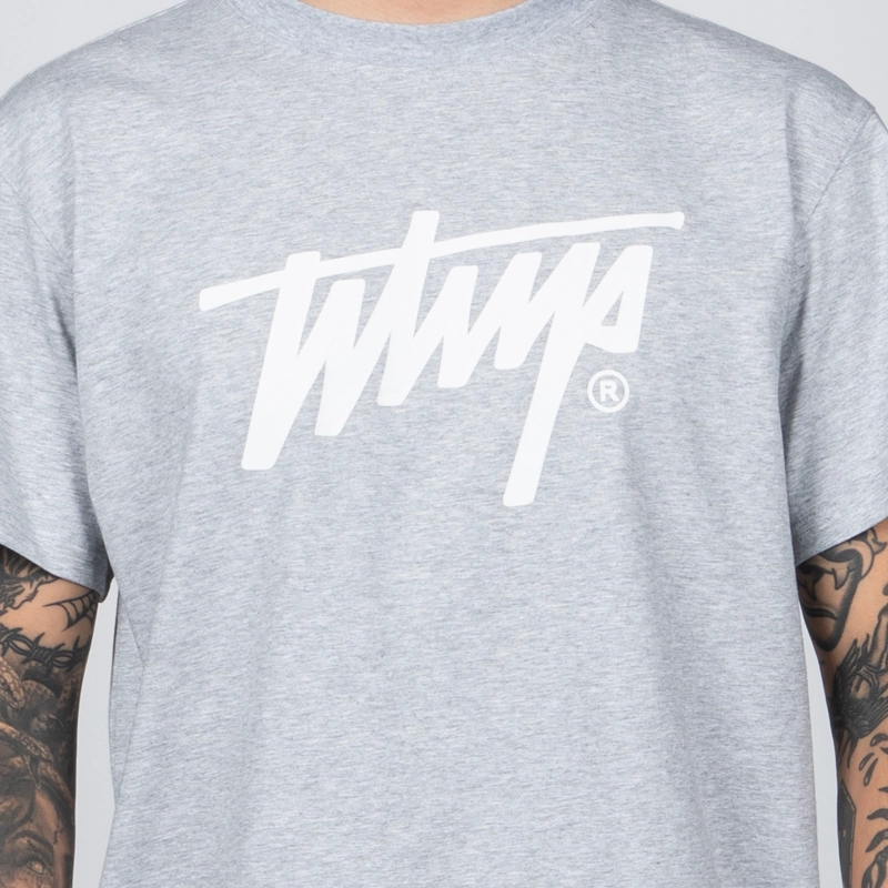 POLERA WHATUP CLASSIC ICON GREY WHITE - 3