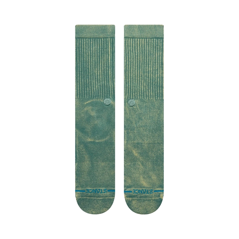 STANCE SOCKS ICON DYED CREW TEAL - 2