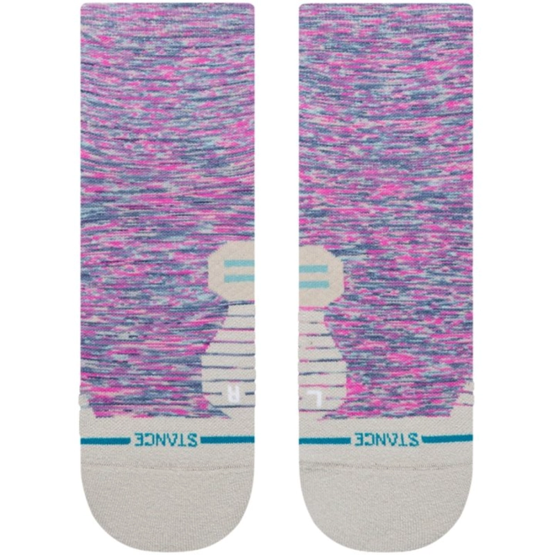 STANCE SOCKS WOMEN MARSHY LIGHT QUARTER FUSCHIA - 2