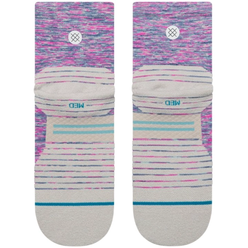 STANCE SOCKS WOMEN MARSHY LIGHT QUARTER FUSCHIA - 3