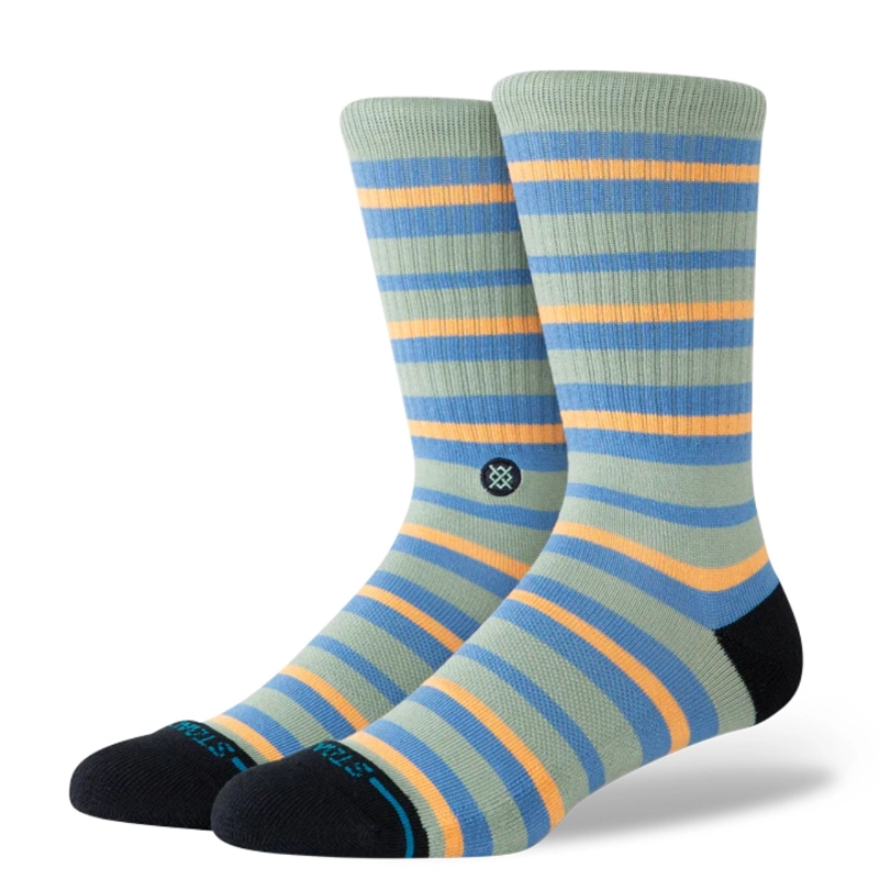 STANCE SOCKS BRETT CREW LIGHT GREEN - 1