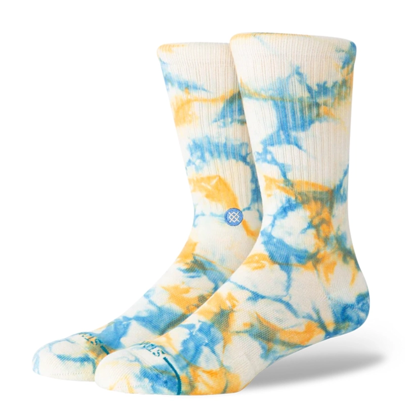 STANCE SOCKS SPOTTY DYE CREW MANGO - 1