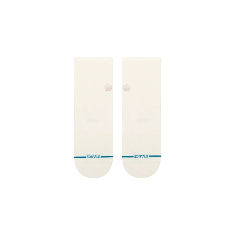 STANCE SOCKS WOMEN FINE RIB QUARTER IVORY - 2
