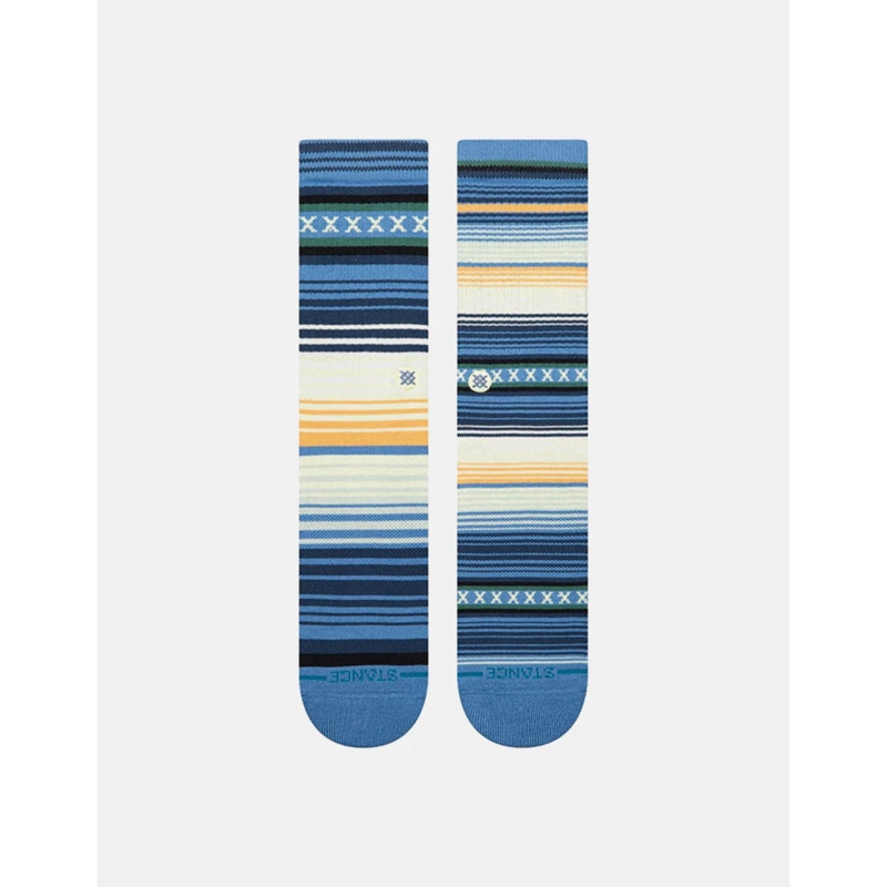 STANCE SOCKS CURREN ST CREW CAPRI BLUE - 2
