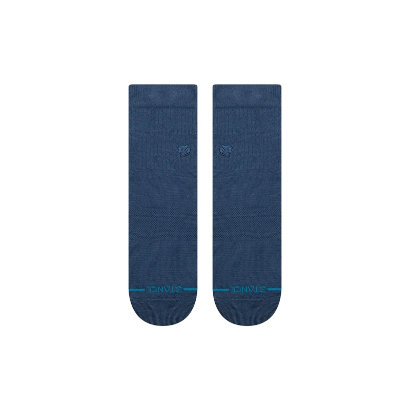 STANCE SOCKS ICON QUARTER TEAL - 2
