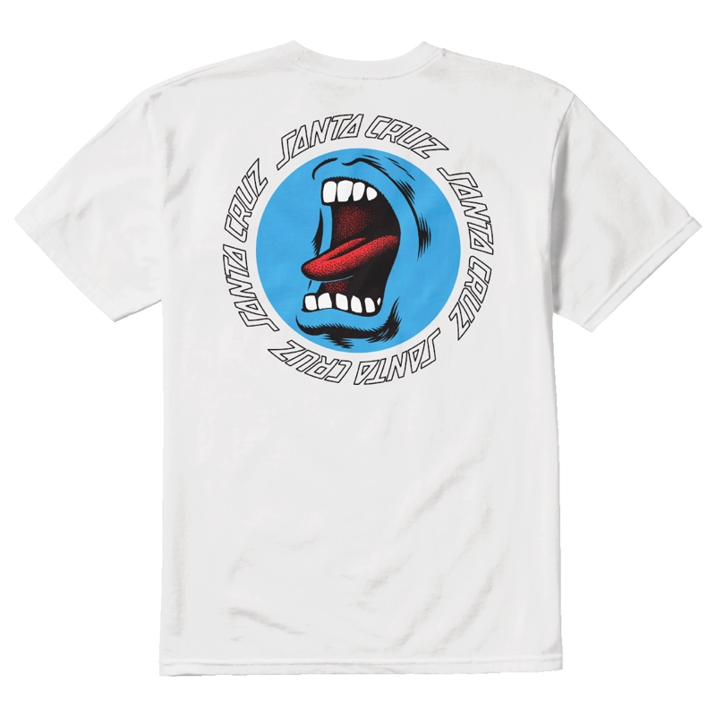 POLERA ETNIES SCREAMING HAND WHITE - 2