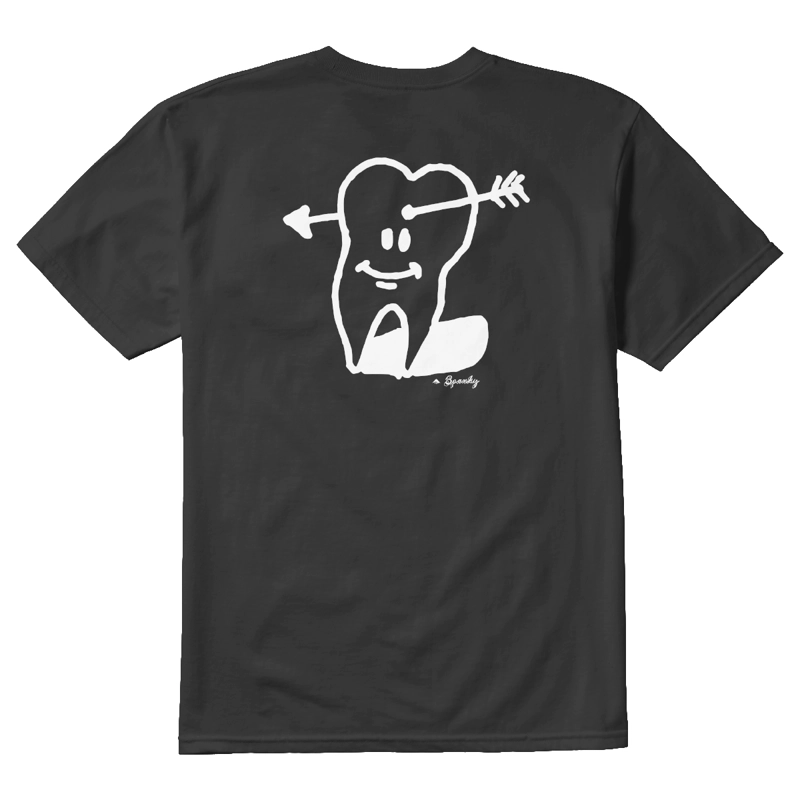 POLERA EMERICA SPANKY TOOTH BLACK - 2