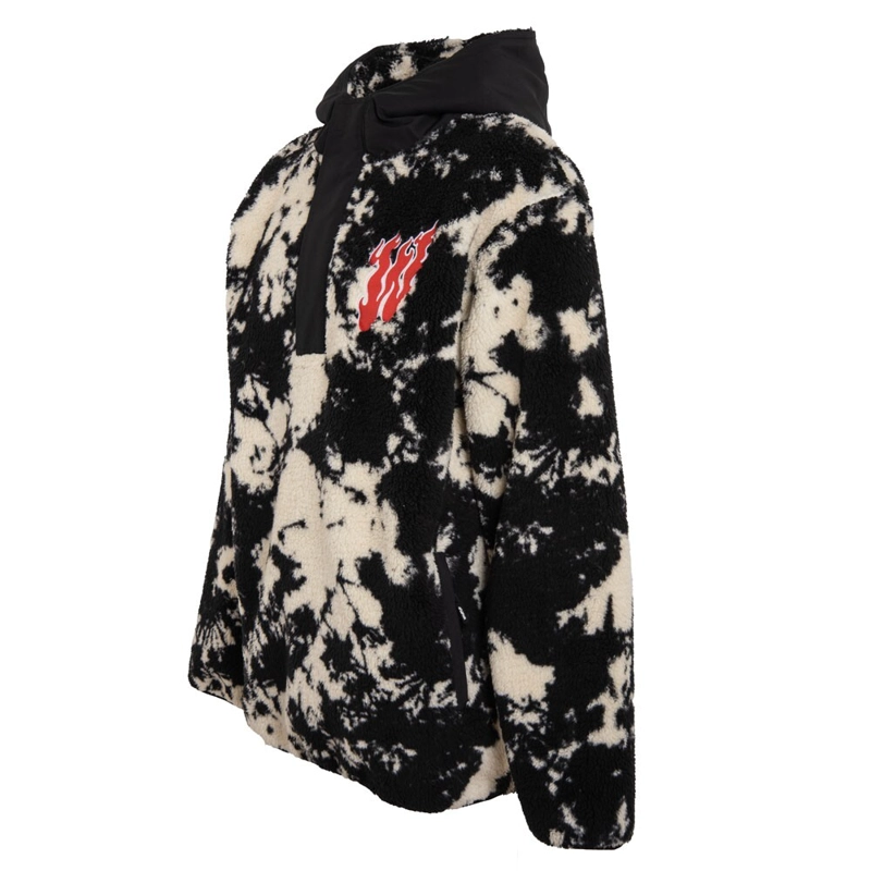 SHERPA WHATUP MEN HALF ZIP TIE DYE - 3