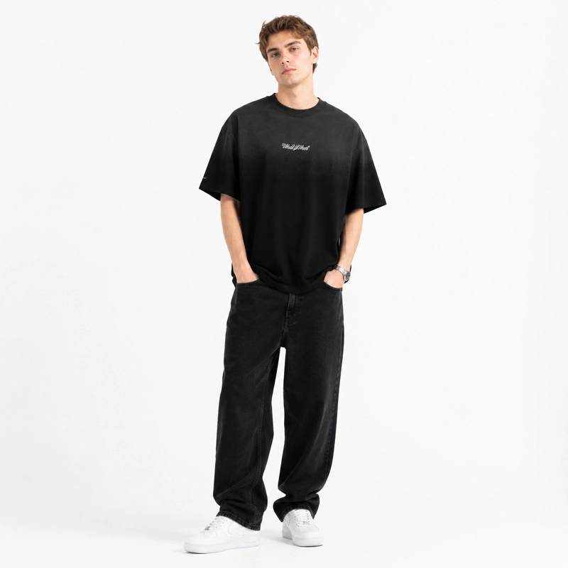 POLERA WHATUP HOMBRE WHATUPWEAR BLACK WHITE - 1
