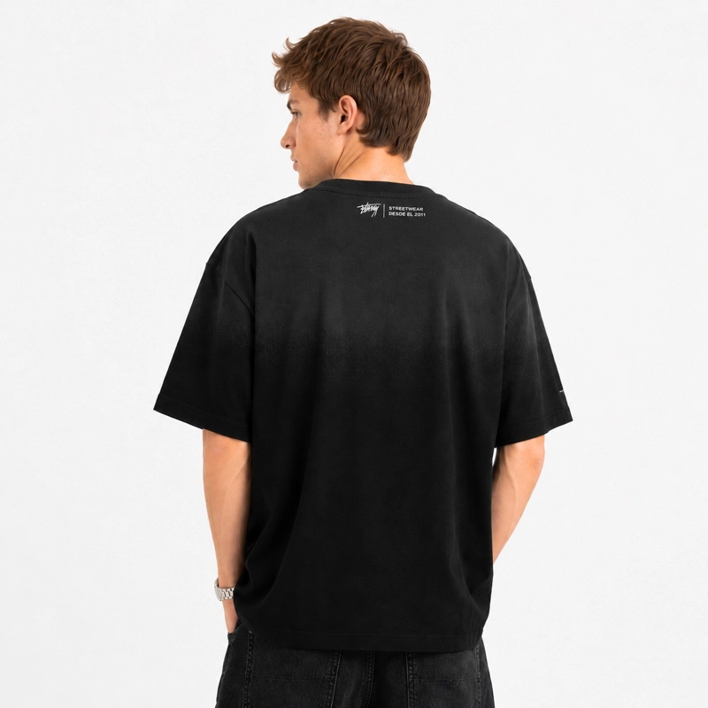 POLERA WHATUP HOMBRE WHATUPWEAR BLACK WHITE - 2