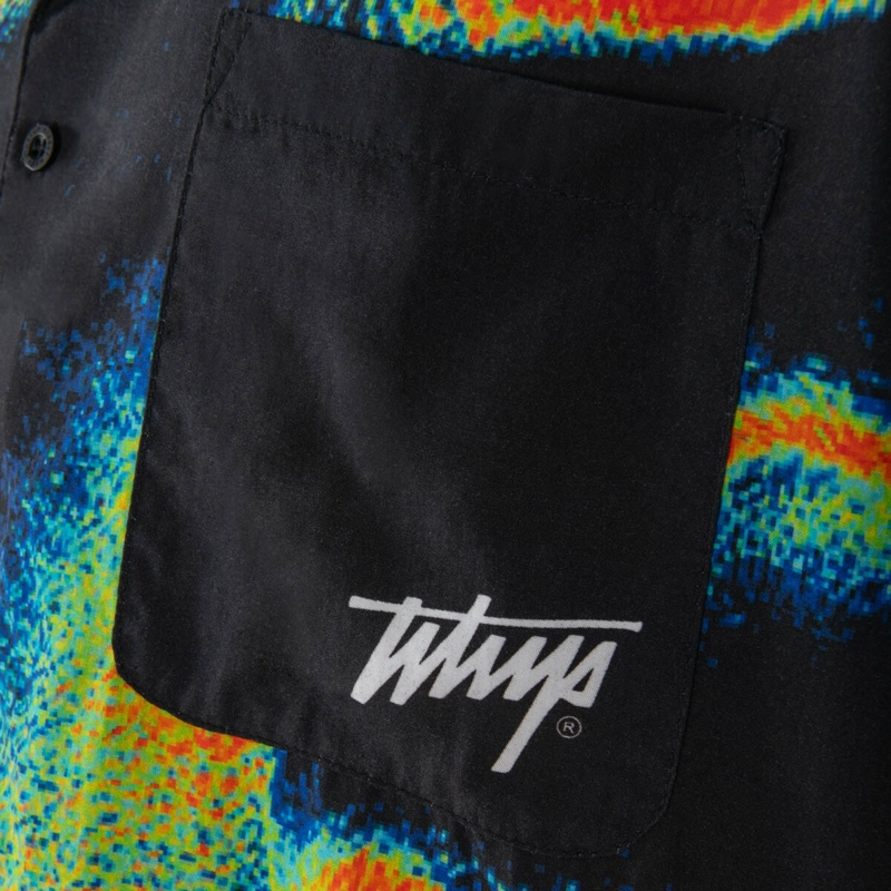 CAMISA WHATUP HOMBRE DISEÑO NEGRO - 3