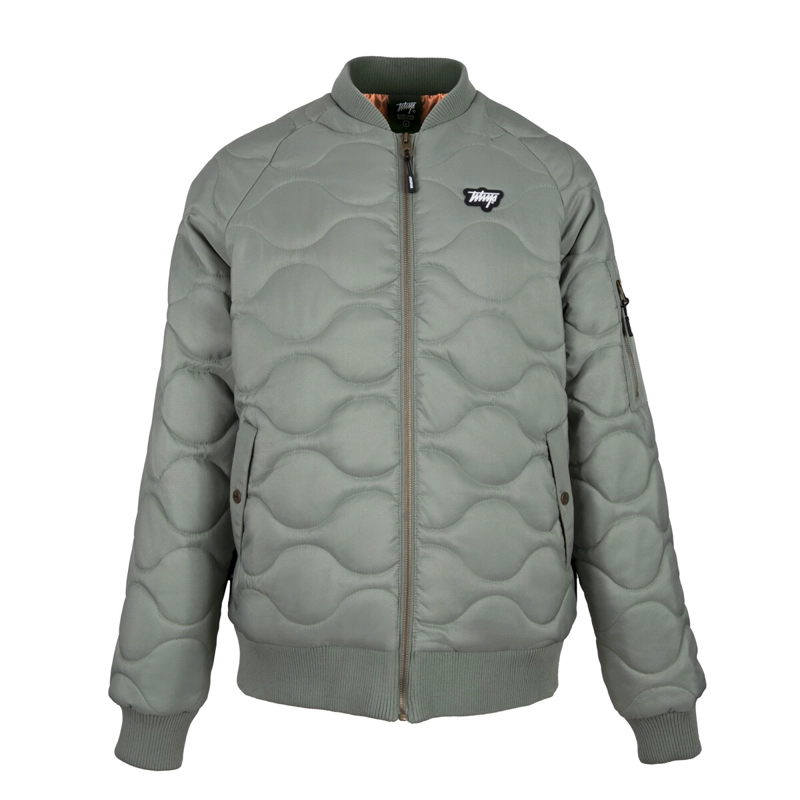 CHAQUETA WHATUP FULL ZIPPER AVIATOR GREEN - 1