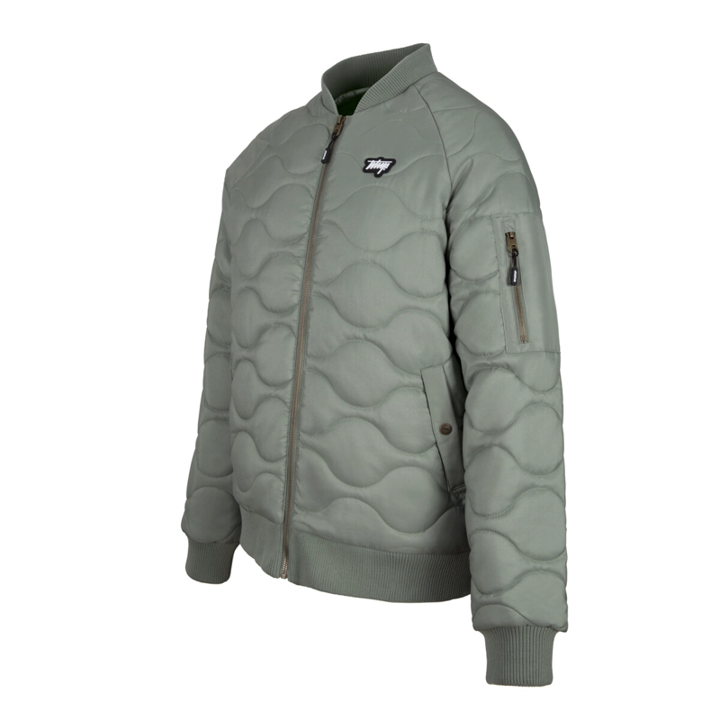 CHAQUETA WHATUP FULL ZIPPER AVIATOR GREEN - 3