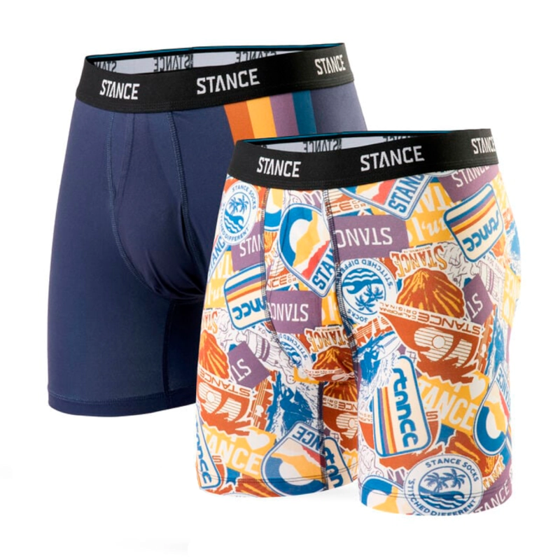 PACK 2 BOXER MEN STANCE WEST COAST MULTI - 1