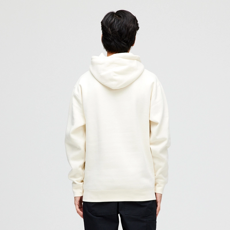 POLERON STANCE ESTABLISHED HOODIE BONE - 2