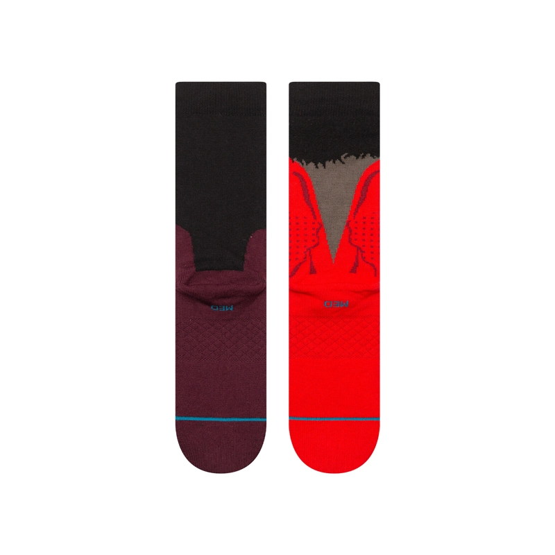 STANCE SOCK DEARLY BELOVED CREW MAROON - 3