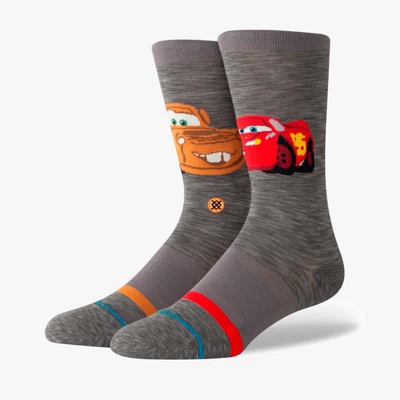 STANCE SOCK KACHOW CREW DARK GREY