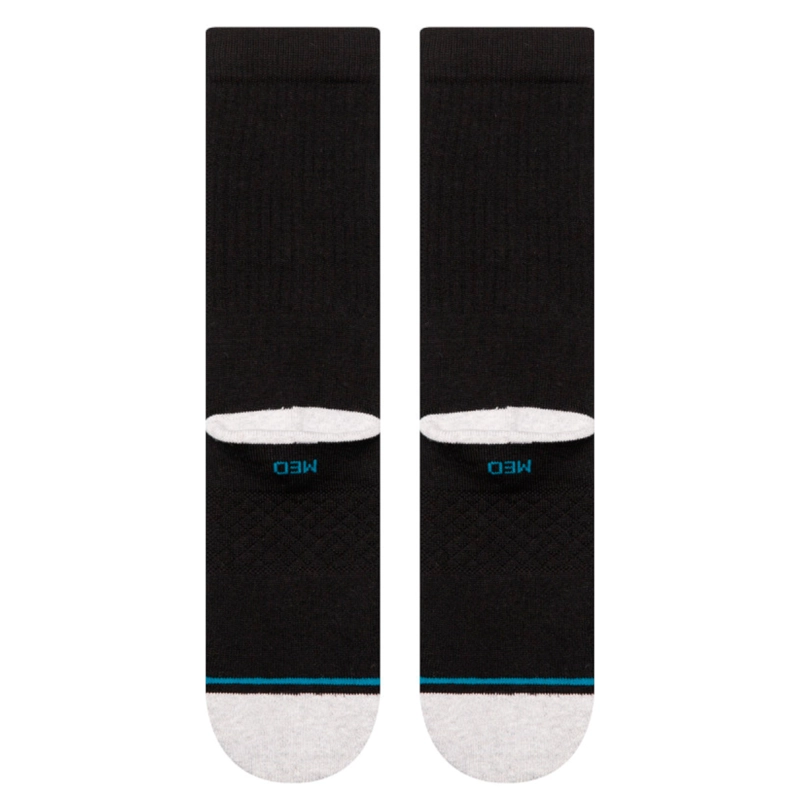 STANCE SOCK MEN SMASHED CREW BLACK - 3