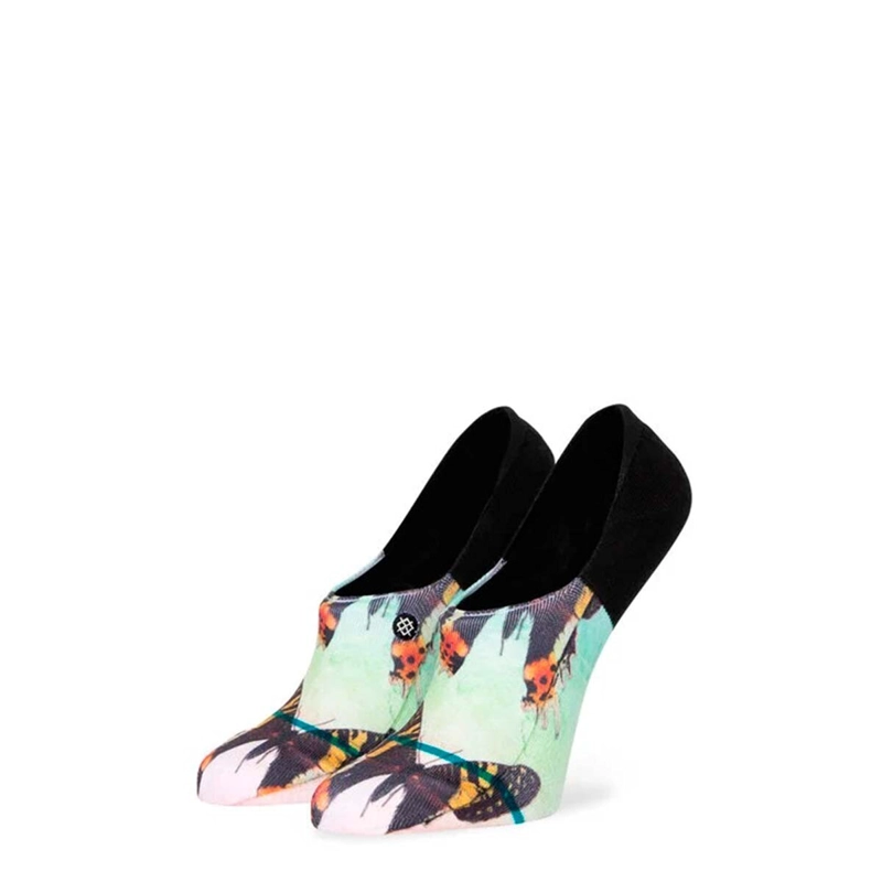 STANCE SOCK WOMEN NO SHOW AFLUTTER BLACK - 1