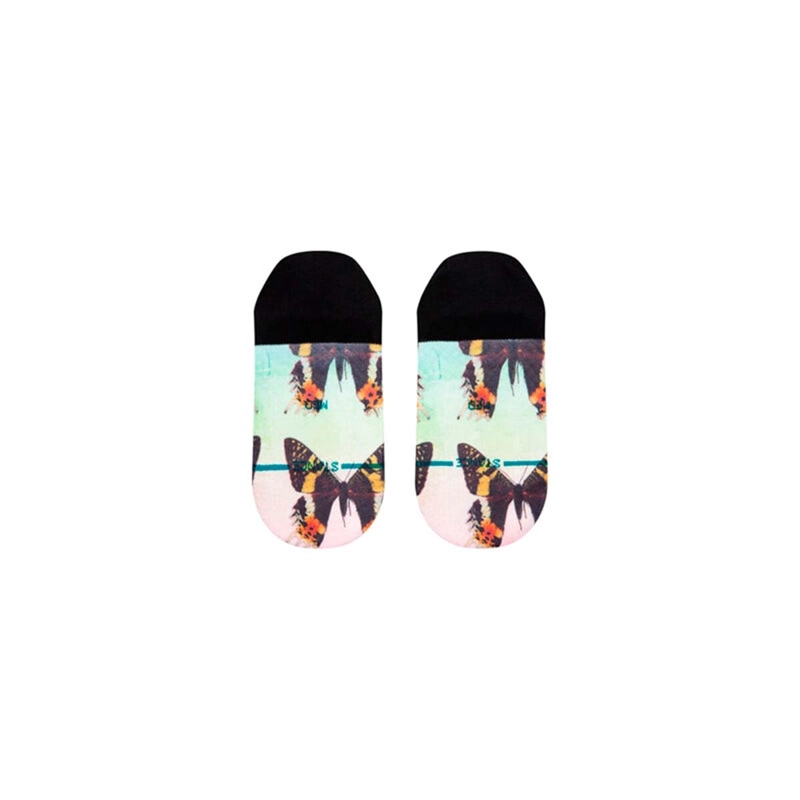 STANCE SOCK WOMEN NO SHOW AFLUTTER BLACK - 3