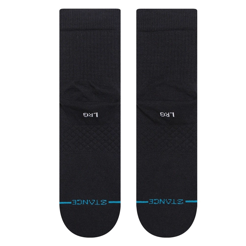 STANCE SOCK ICON QUARTER BLACK - 3