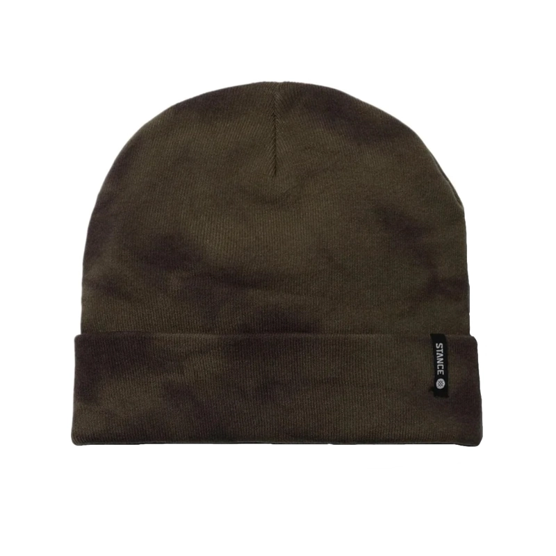 BEANIE STANCE TIED LIGHTWEIGHT DARK GREEN - 1