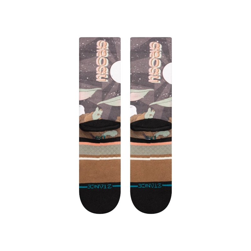 STANCE SOCK KIDS STAR WAR GROGU BY JAZ SPLATTER GREY - 3