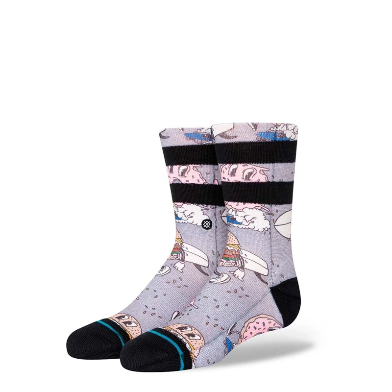 STANCE SOCK KIDS CRUZ GREY - 1