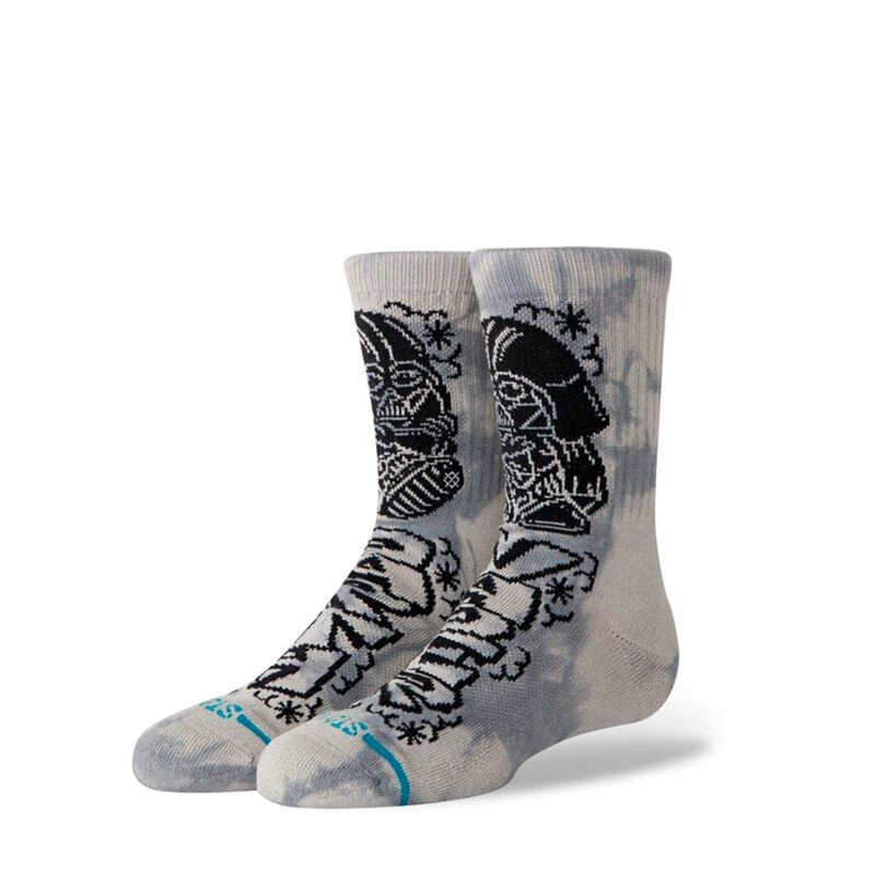 STANCE SOCK KIDS DJ DARTH CREW BLACK - 1