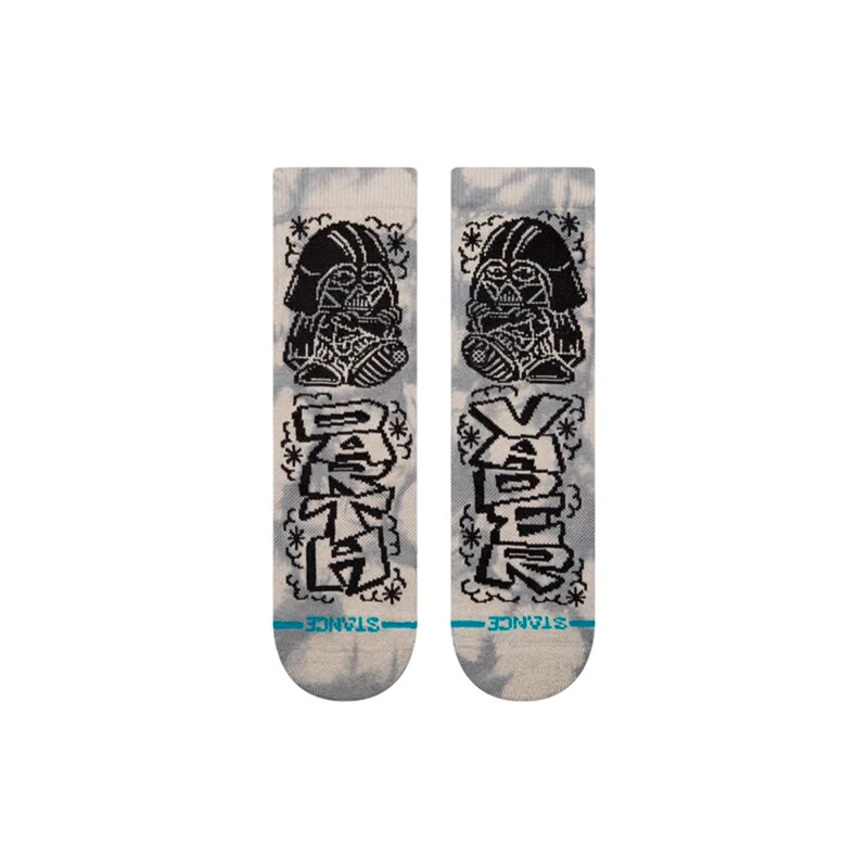 STANCE SOCK KIDS DJ DARTH CREW BLACK - 2