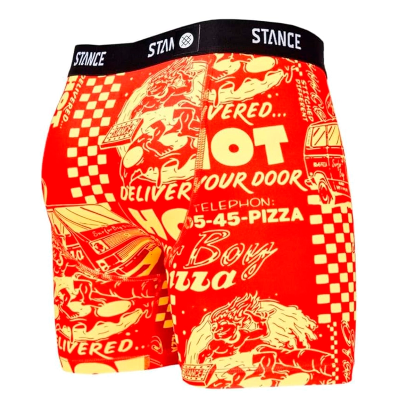 BOXER MEN STANCE STRANGER THINGS RED YELLOW - 2