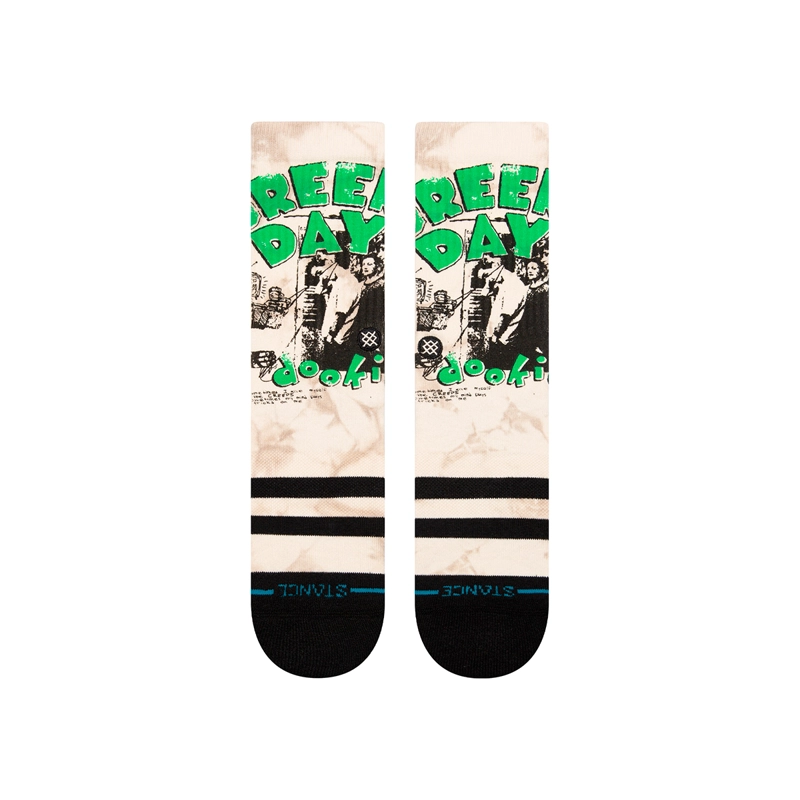 STANCE SOCK GREEN DAY 1994 OFF WHITE - 2