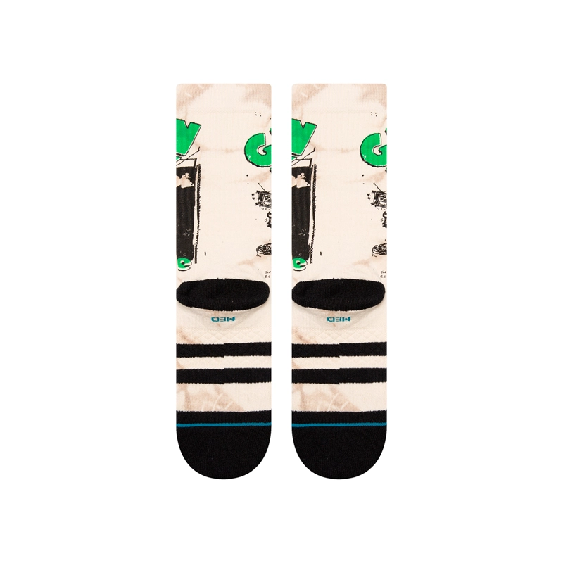 STANCE SOCK GREEN DAY 1994 OFF WHITE - 3
