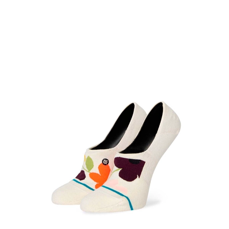 STANCE SOCK WOMEN NO SHOW BABY BLOOM OFF WHITE - 1