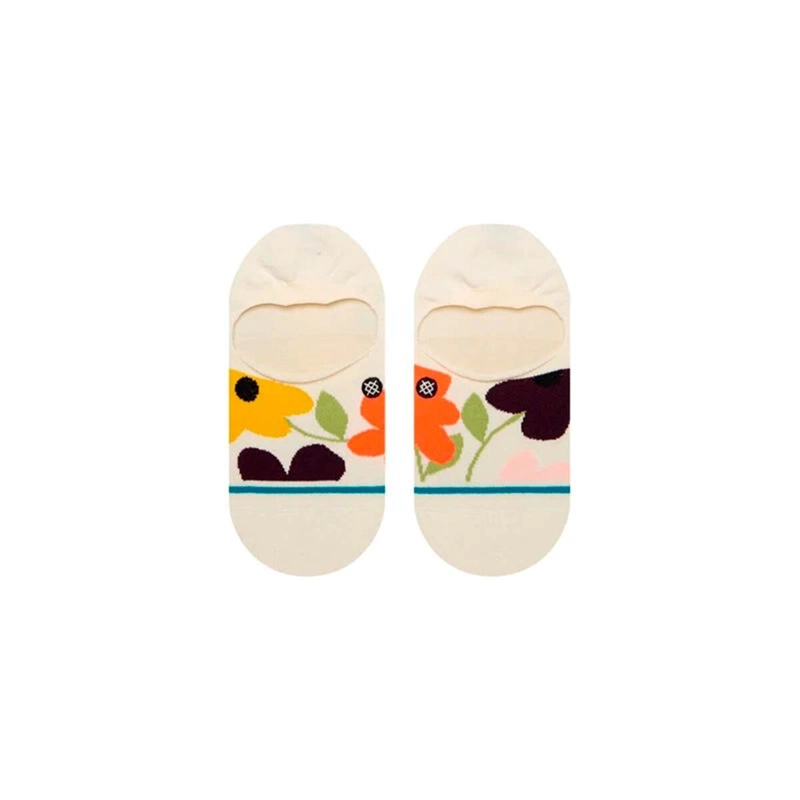 STANCE SOCK WOMEN NO SHOW BABY BLOOM OFF WHITE - 2