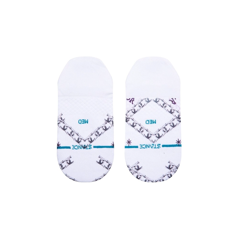 STANCE SOCK NO SHOW WOMEN AMOUR WHITE - 3
