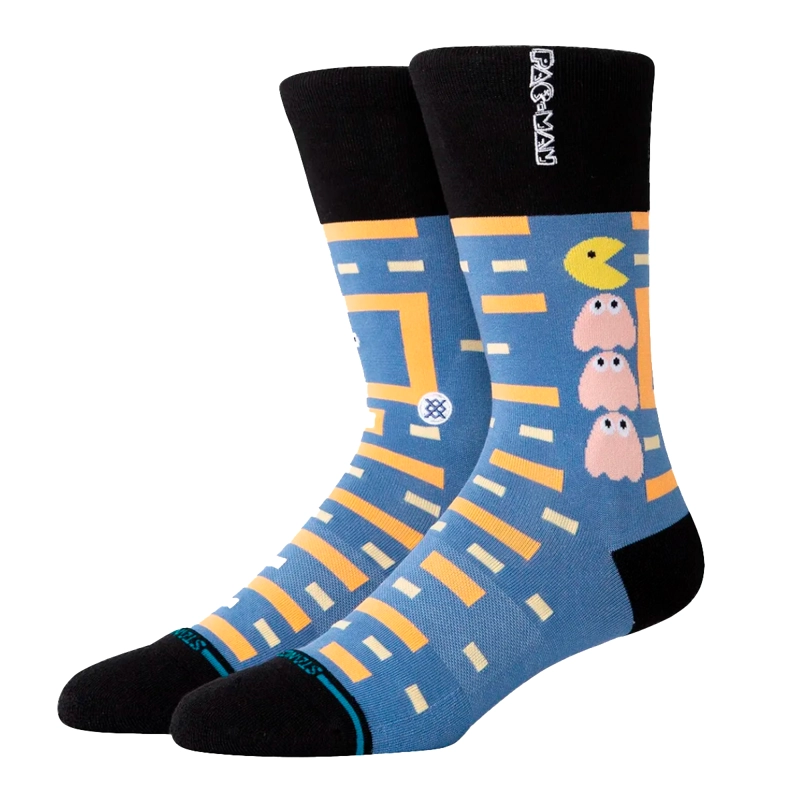 STANCE SOCK POWER PELLET PACMAN BLUE - 1