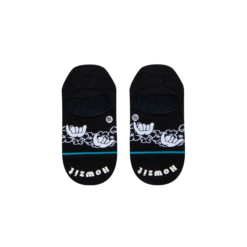 STANCE SOCK WOMEN NO SHOW HAWAII SHAKA BLACK - 2