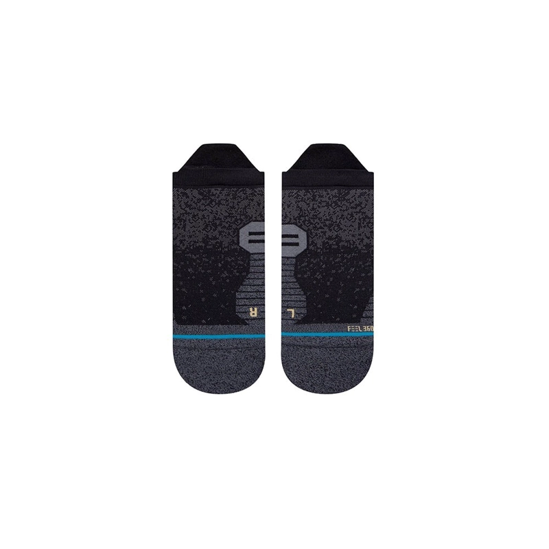 STANCE SOCK RUN TAB MEN BLACK - 2